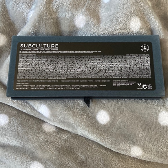 Subculture Anastasia of Beverly Hills Eyeshadow Palette - Picture 9 of 11
